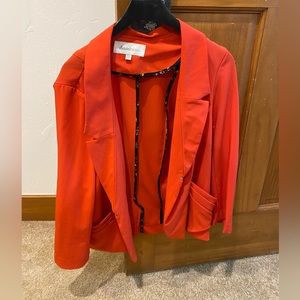 Red blazer super cute! Barely used